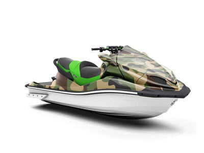 Valley Stream Camouflage Jet Ski Vinyl Customized Wrap