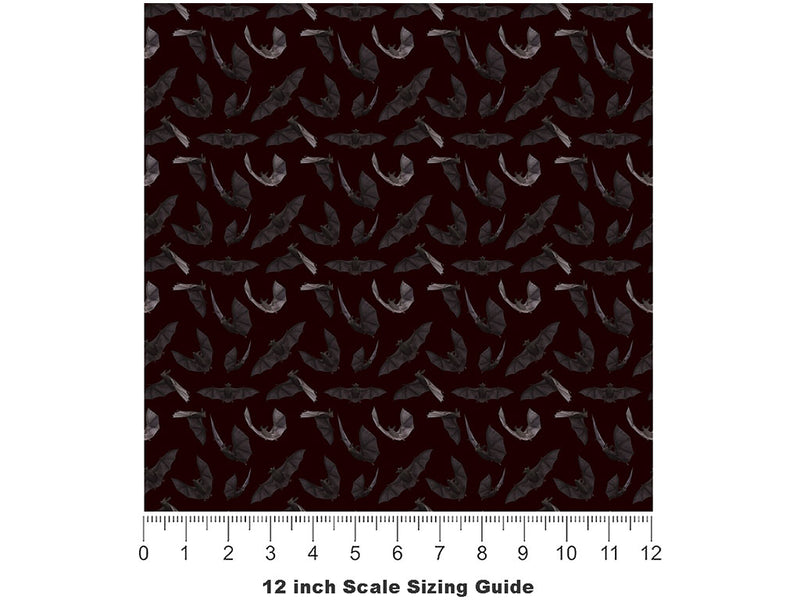 Vampiric Transformation Vampire Vinyl Film Pattern Size 12 inch Scale~Rwraps Vampiric Transformation Vampire Sizing Chart~2