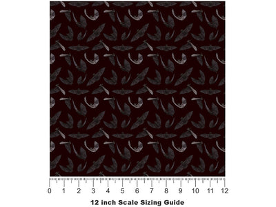 Vampiric Transformation Vampire Vinyl Film Pattern Size 12 inch Scale~Rwraps Vampiric Transformation Vampire Sizing Chart~2
