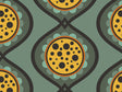 Vanilla Fudge Retro Vinyl Wrap Pattern~Rwraps Series 914 Digitally Printed Vinyl Wrap~0