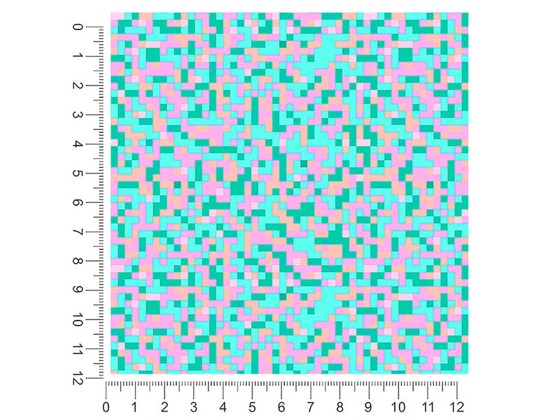 vanilla ice pixel 1ft x 1ft Craft Sheets