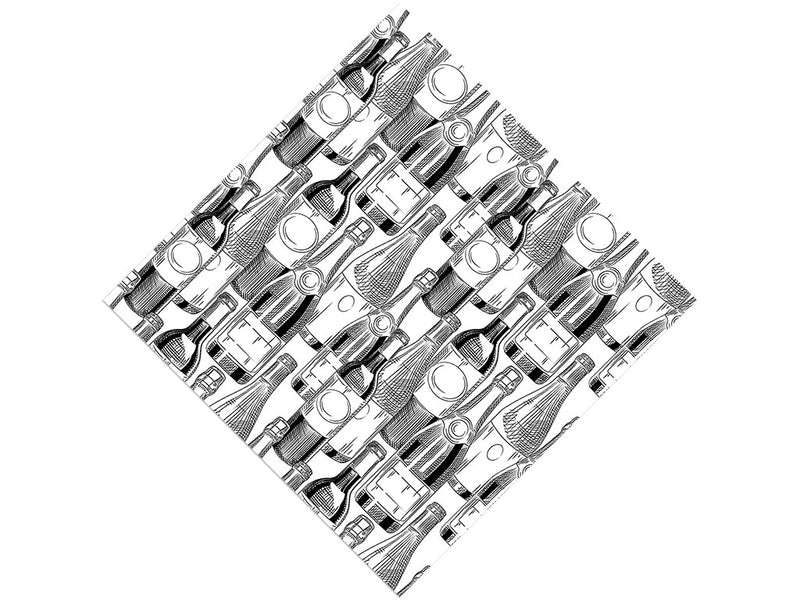 Various Vintages Alcohol Vinyl Wrap Pattern