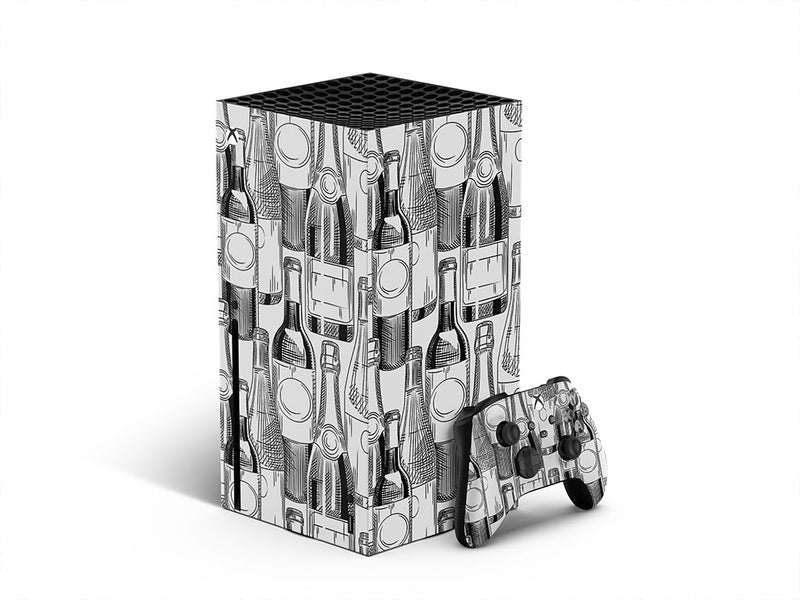 various vintages alcohol XBOX DIY Decal