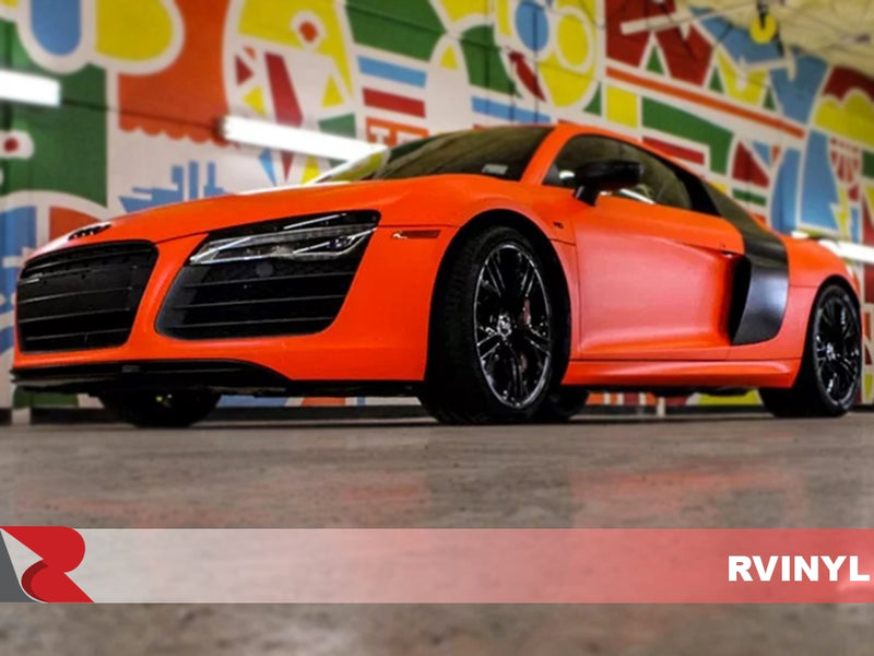 3M 1080 Satin Neon Fluorescent Orange DIY Wrap