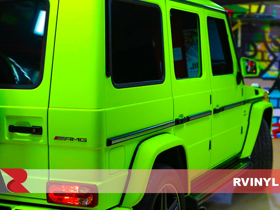 3M 1080 Satin Neon Fluorescent Green DIY Wrap