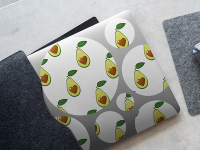 veggies only heart DIY Laptop Stickers
