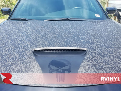 3M 2080 Series Shadow Black Hood Wrap