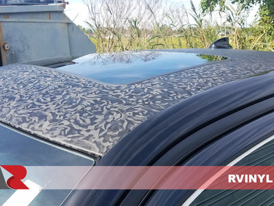 3M 2080 Series Shadow Black Roof Wrap