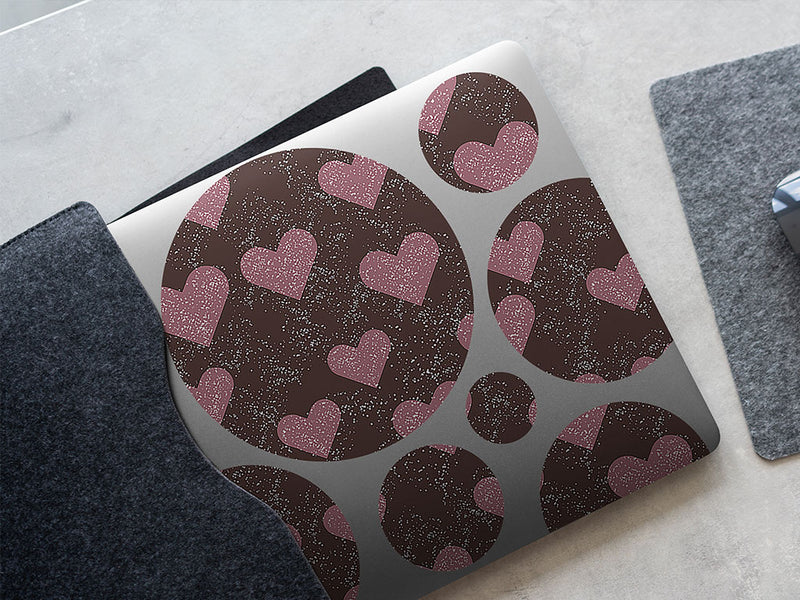 veiled secrets heart DIY Laptop Stickers