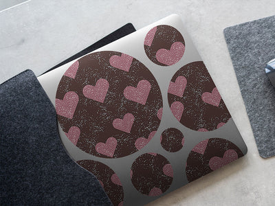 veiled secrets heart DIY Laptop Stickers