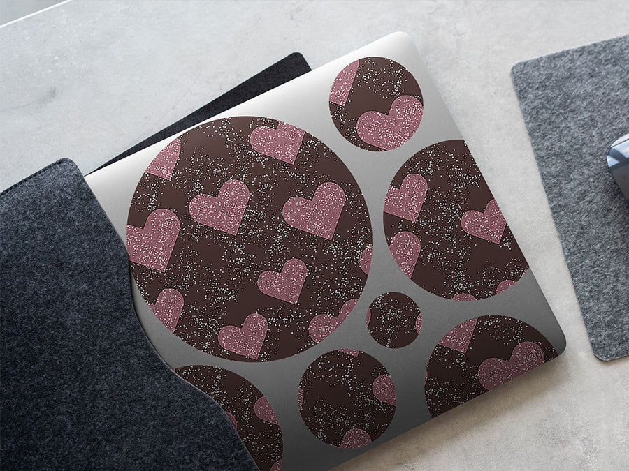 veiled secrets heart DIY Laptop Stickers