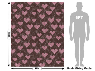 Veiled Secrets Heart Vehicle Wrap Scale~Rwraps Series 914 Veiled Secrets Heart Measurements~1