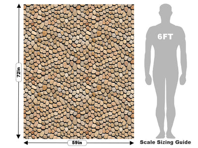 Venetian Path Cobblestone Vehicle Wrap Scale~Rwraps Series 914 Venetian Path Cobblestone Measurements~2