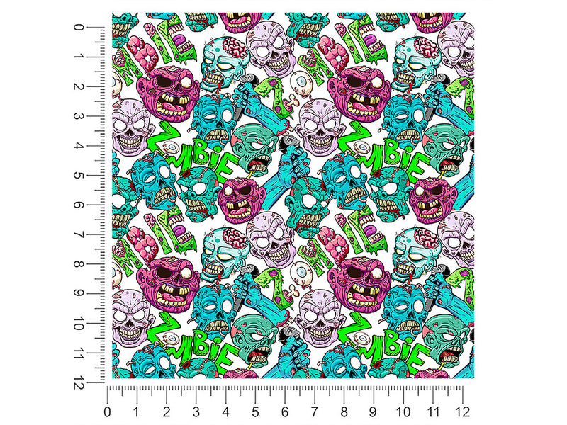 vengeful dead horror 1ft x 1ft Craft Sheets