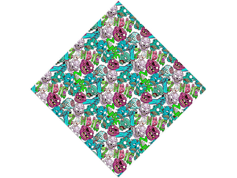 Vengeful Dead Zombie Vinyl Wrap Pattern
