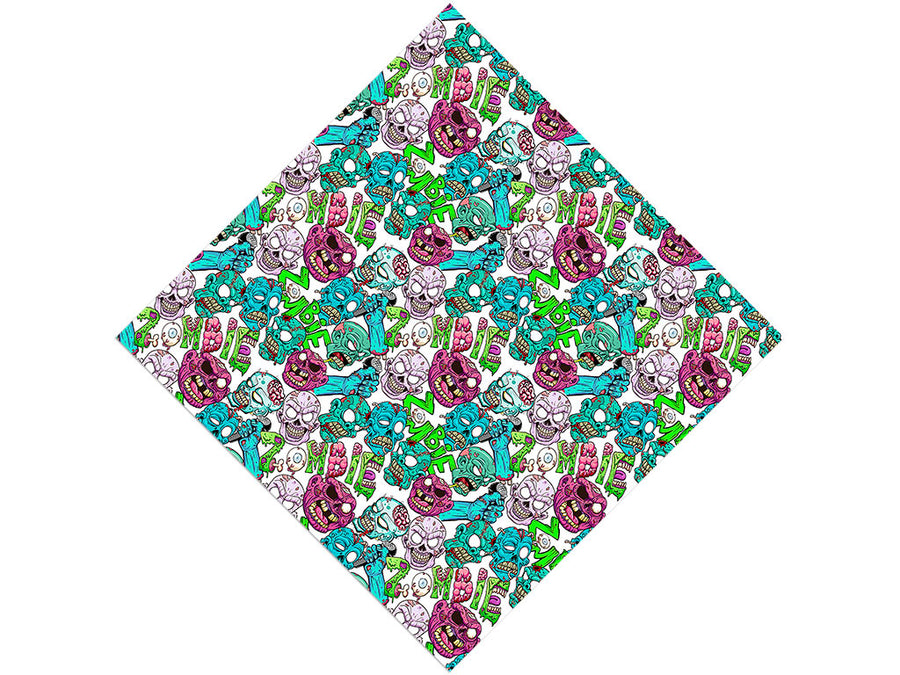 Vengeful Dead Zombie Vinyl Wrap Pattern