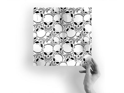 vengeful death skull and bones Craft Sheets
