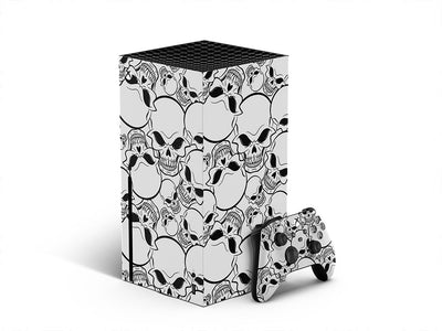 vengeful death skull and bones XBOX DIY Decal