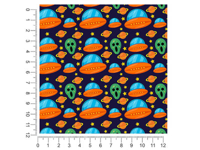 venus attacks science fiction 1ft x 1ft Craft Sheets