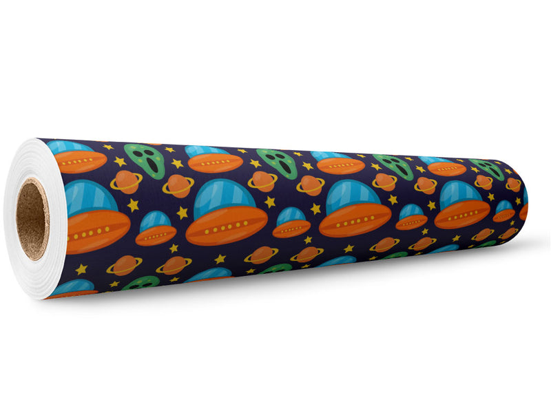 Venus Attacks Science Fiction Wrap Film Wholesale Roll~Rwraps Series 914 Digitally Printed Vinyl Roll~5