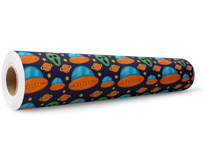 Venus Attacks Science Fiction Wrap Film Wholesale Roll~Rwraps Series 914 Digitally Printed Vinyl Roll~5