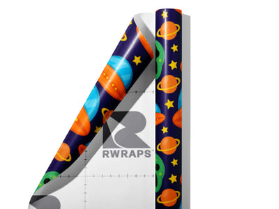 Venus Attacks Science Fiction Wrap Film Sheets~Rwraps Series 914 Venus Attacks Science Fiction Scrolled Sheet~3