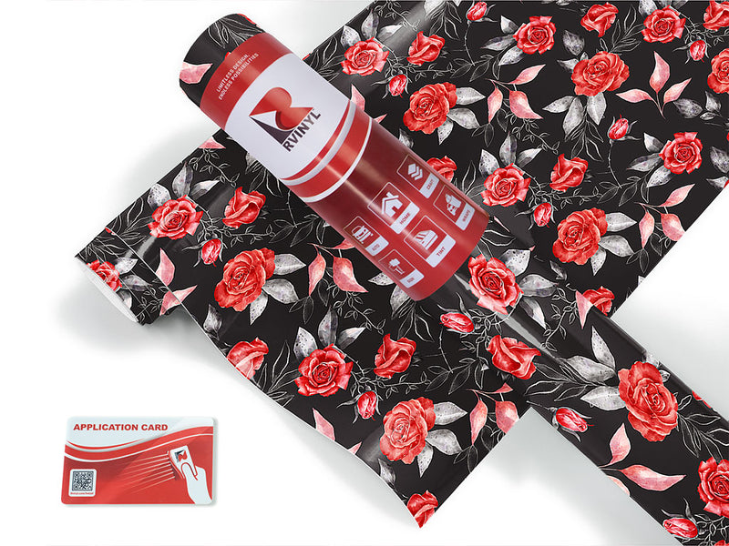 venus rose floral Craft Vinyl Roll