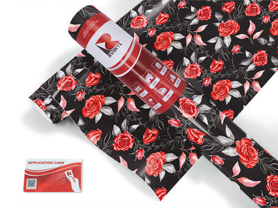 venus rose floral Craft Vinyl Roll