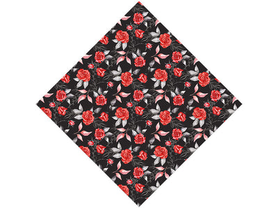 Venus Rose Floral Vinyl Wrap Pattern
