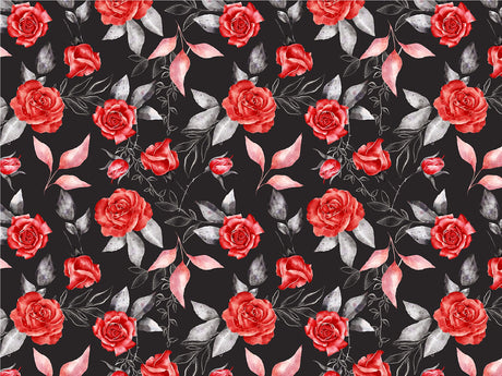 Venus Rose Floral Vinyl Wrap Pattern~Rwraps Series 914 Digitally Printed Vinyl Wrap~0