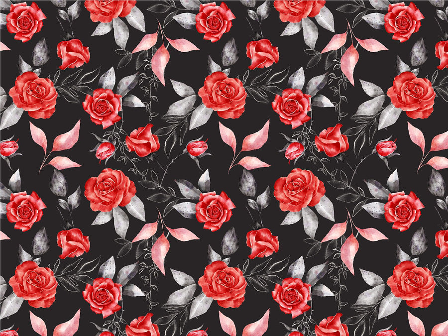 Venus Rose Floral Vinyl Wrap Pattern~Rwraps Series 914 Digitally Printed Vinyl Wrap~0