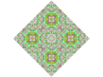 Verdant Nature Tile Vinyl Wrap Pattern