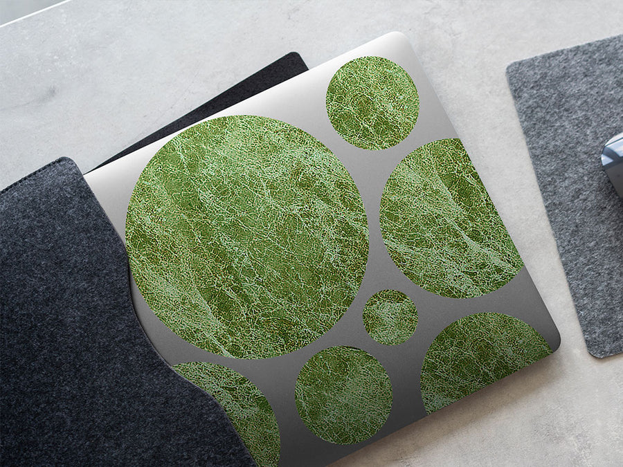 verde levante green marble stone DIY Laptop Stickers