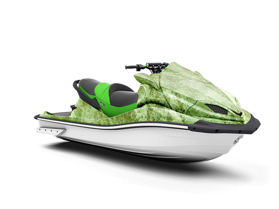 Verde Levante-Green Marble Jet Ski Vinyl Customized Wrap