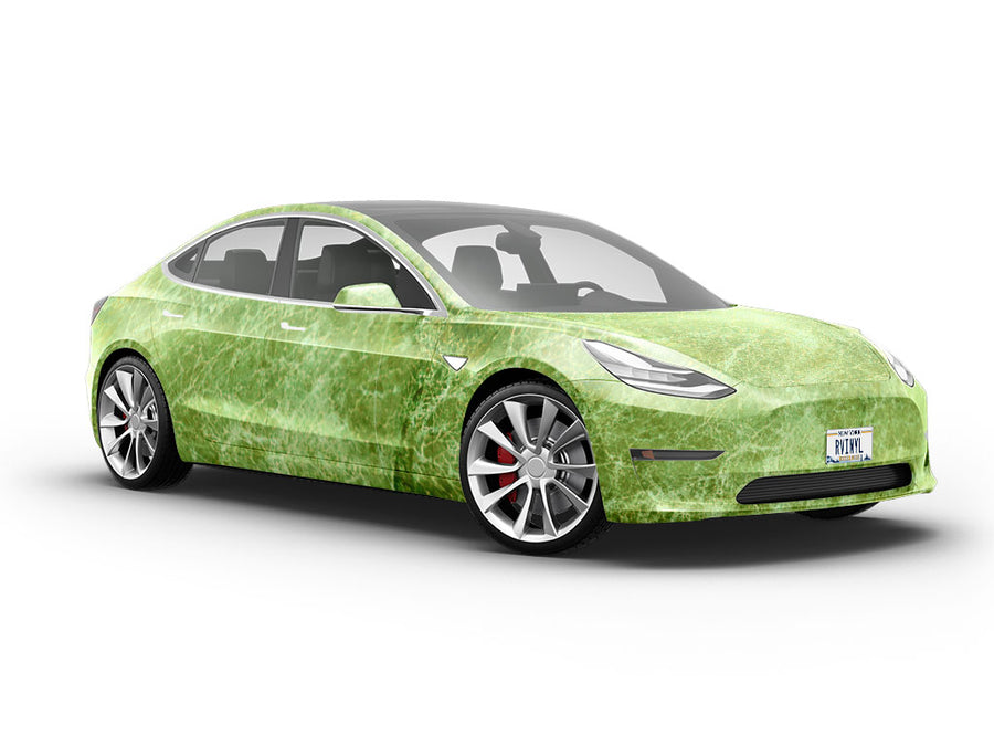 Verde Levante-Green Marble Vehicle Vinyl Wrap