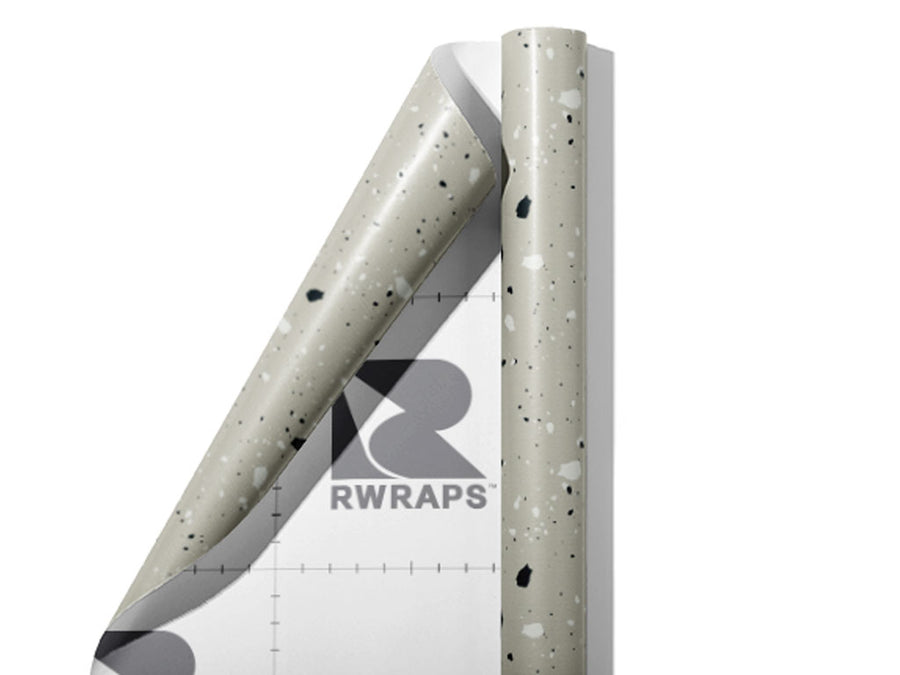 Verde  Terrazzo Wrap Film Sheets~Rwraps Series 914 Verde  Terrazzo Scrolled Sheet~3