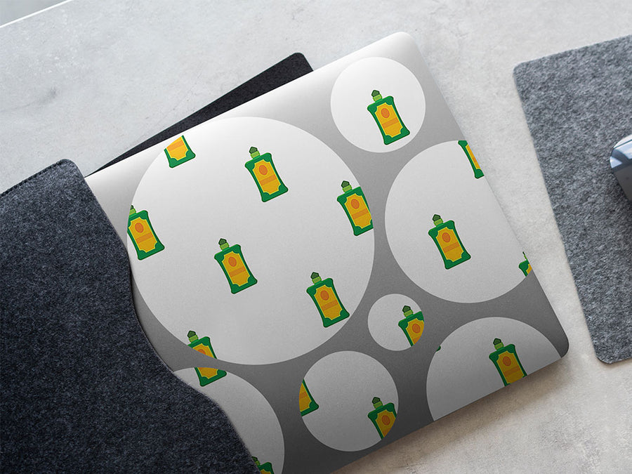 vermouth bottles alcohol DIY Laptop Stickers