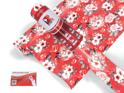 versailles carnation floral Craft Vinyl Roll