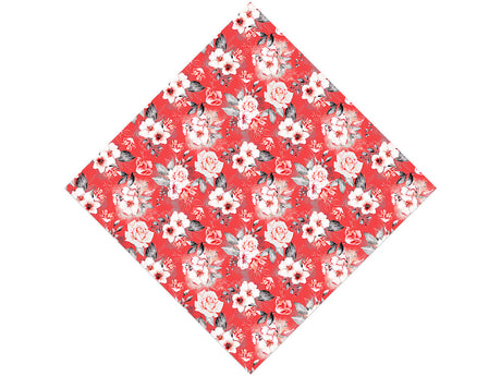 Versailles Carnation Floral Vinyl Wrap Pattern