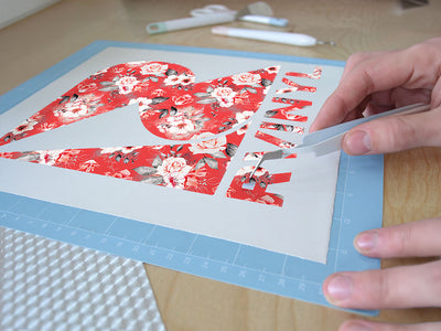 versailles carnation floral Easy Weed Craft Vinyl