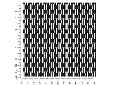 vertical stagnation mosaic 1ft x 1ft Craft Sheets