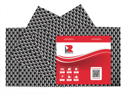 vertical stagnation mosaic Craft Vinyl Sheet Pack