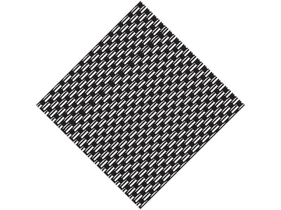 Vertical Stagnation Mosaic Vinyl Wrap Pattern