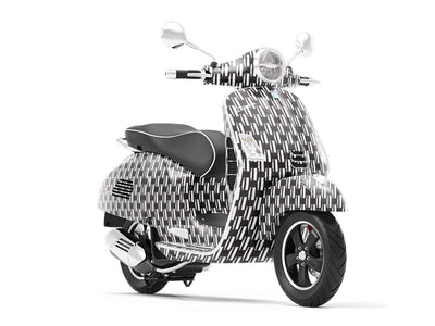 Vertical Stagnation Mosaic Vespa Scooter Wrap Film