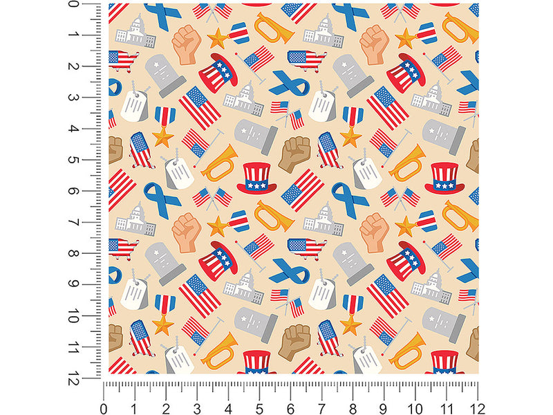 veteran's day  1ft x 1ft Craft Sheets