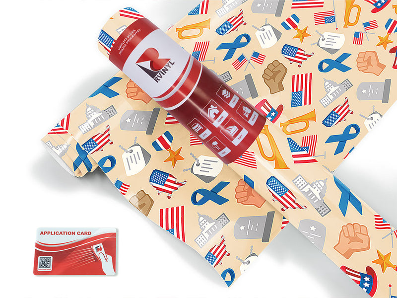 veteran's day  Craft Vinyl Roll