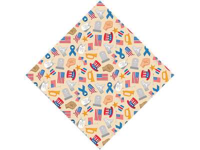Veteran's Day Americana Vinyl Wrap Pattern