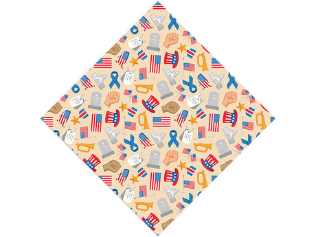 Veteran's Day Americana Vinyl Wrap Pattern