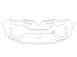 vinfast vf8 3M Clear Bra Bumper Precut PPF Diagram