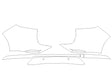 vinfast vf8 3M Clear Bra Door Cup Precut PPF Diagram